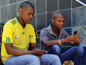 African business people